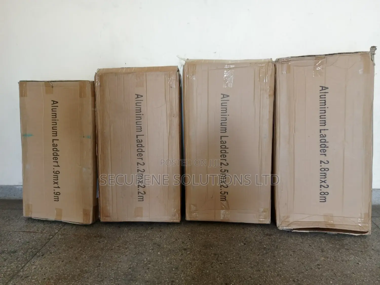 Aluminum Double Telescopic Ladders on Offer