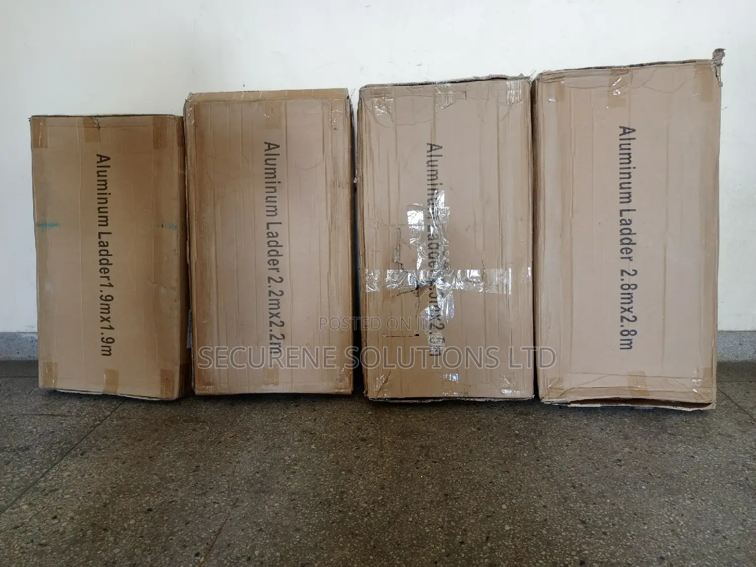 Aluminum Double Telescopic Ladders on Offer
