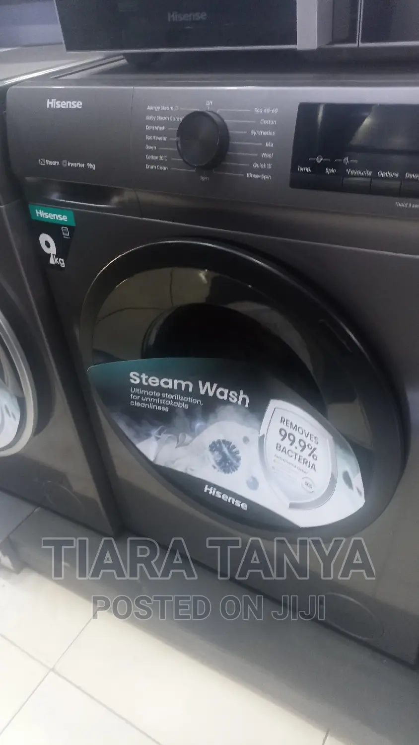 Hisense 9kg Wfqp9014evmt Front Load Washing Machine