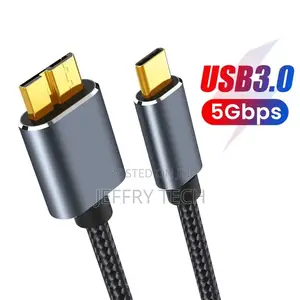 5gbps USB Type C to Micro B 3.0 Connector Cable 5A Quick Cha