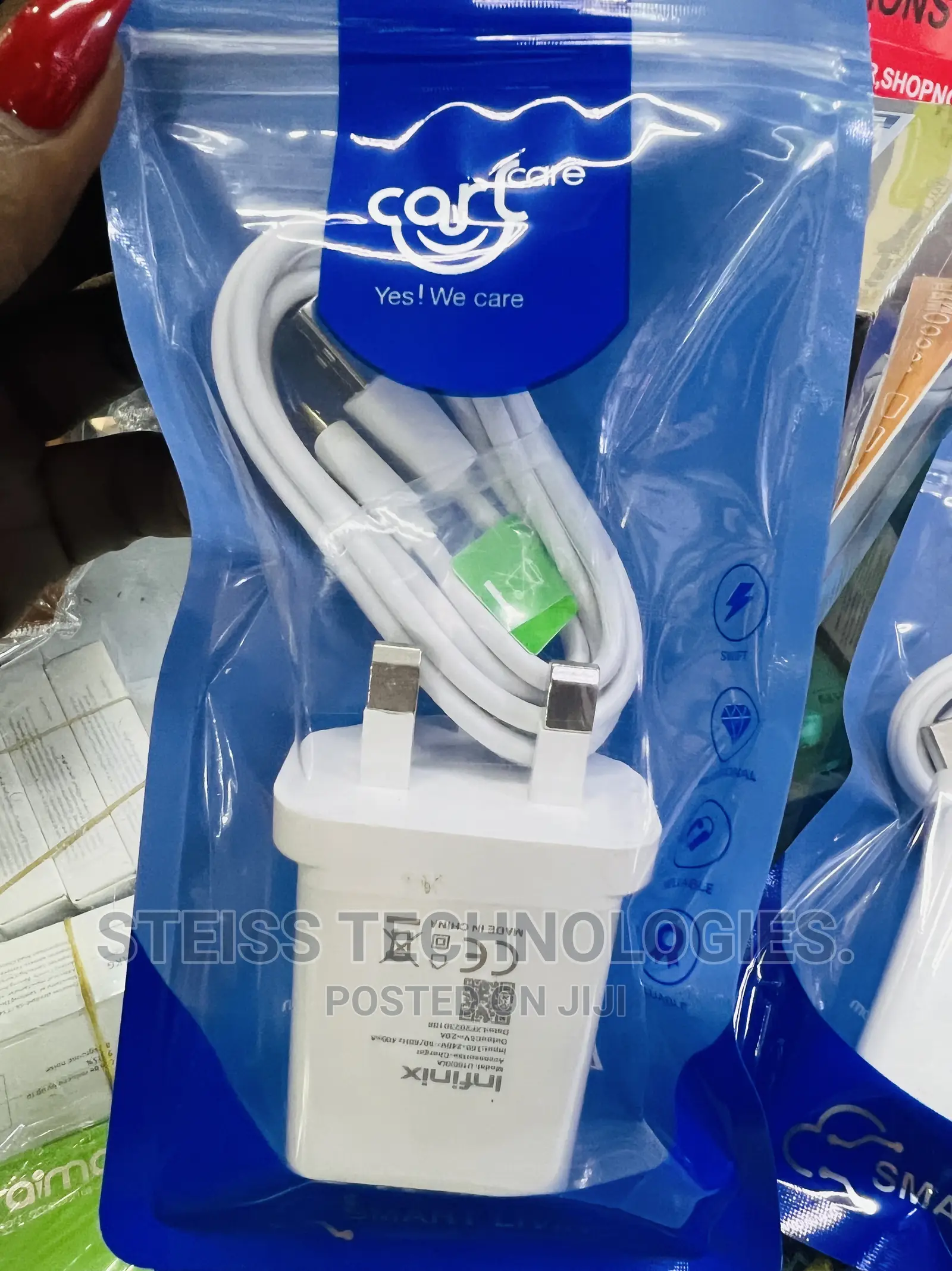 Infinix Smart Charger.