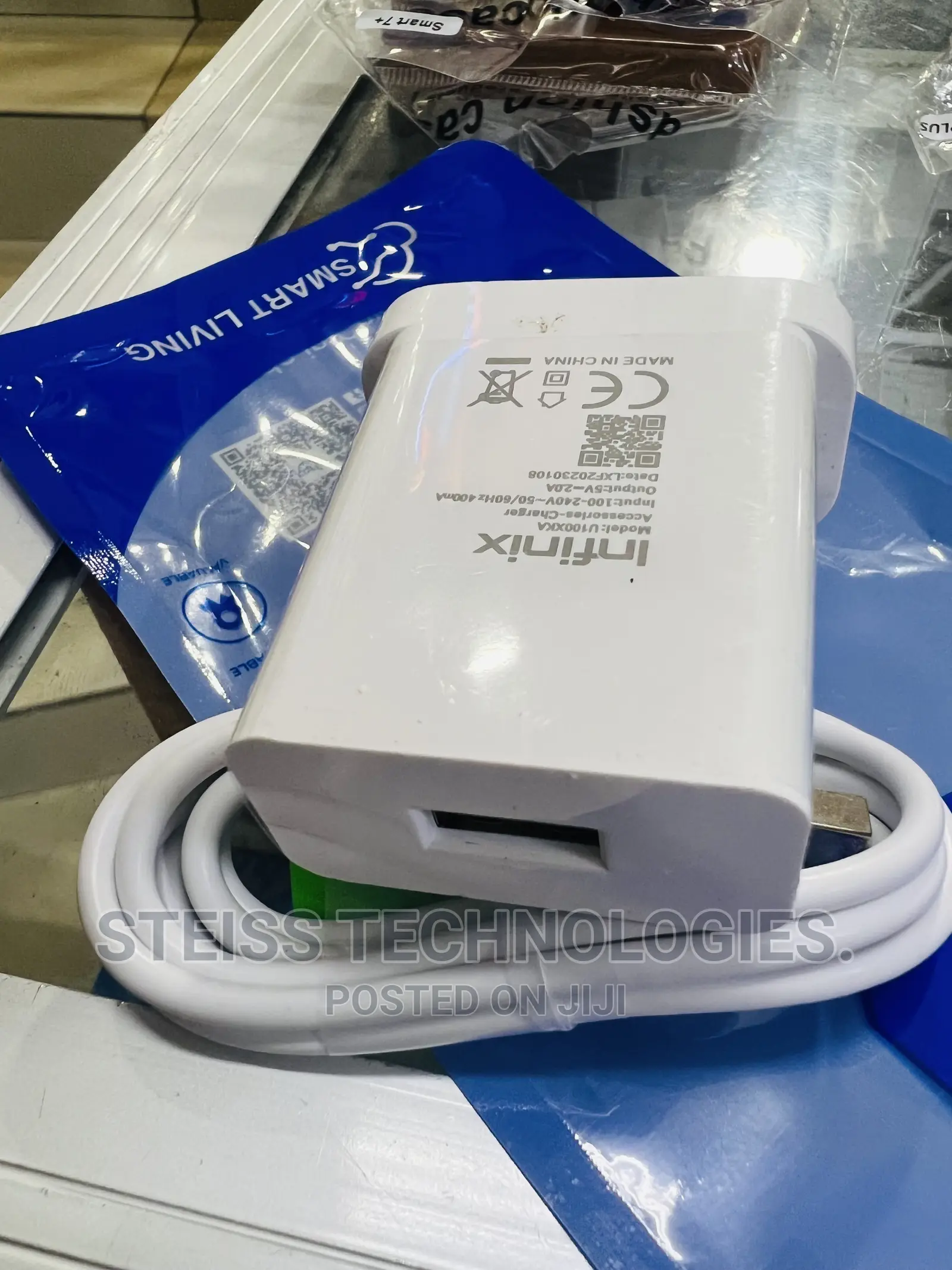Infinix Smart Charger.