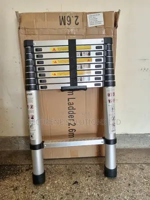 Aluminum Single Telescopic Ladder 2.7m
