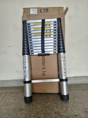 Aluminum Single Telescopic Ladder 4.1metrrs