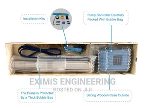 120W Solar Pump 56M Head With 20m Cable