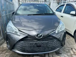 Gray 2017 Toyota Vitz: Compact Car Offering Comfort