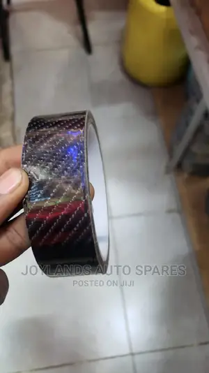 Black Vinyl Carbon Tape