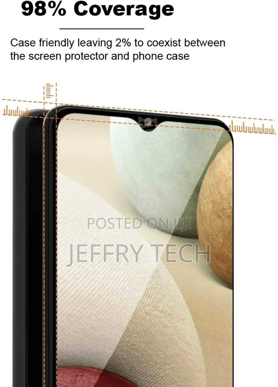 Samsung Galaxy A03 CORE/A03S Full Coverage Screen Protector