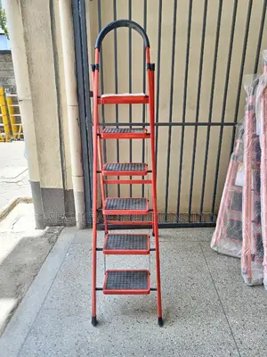 6 Steps Steel House Hold a Type Ladder Kitchen