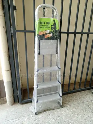 Aluminum 4 Steps House Hold Kitchen Ladder