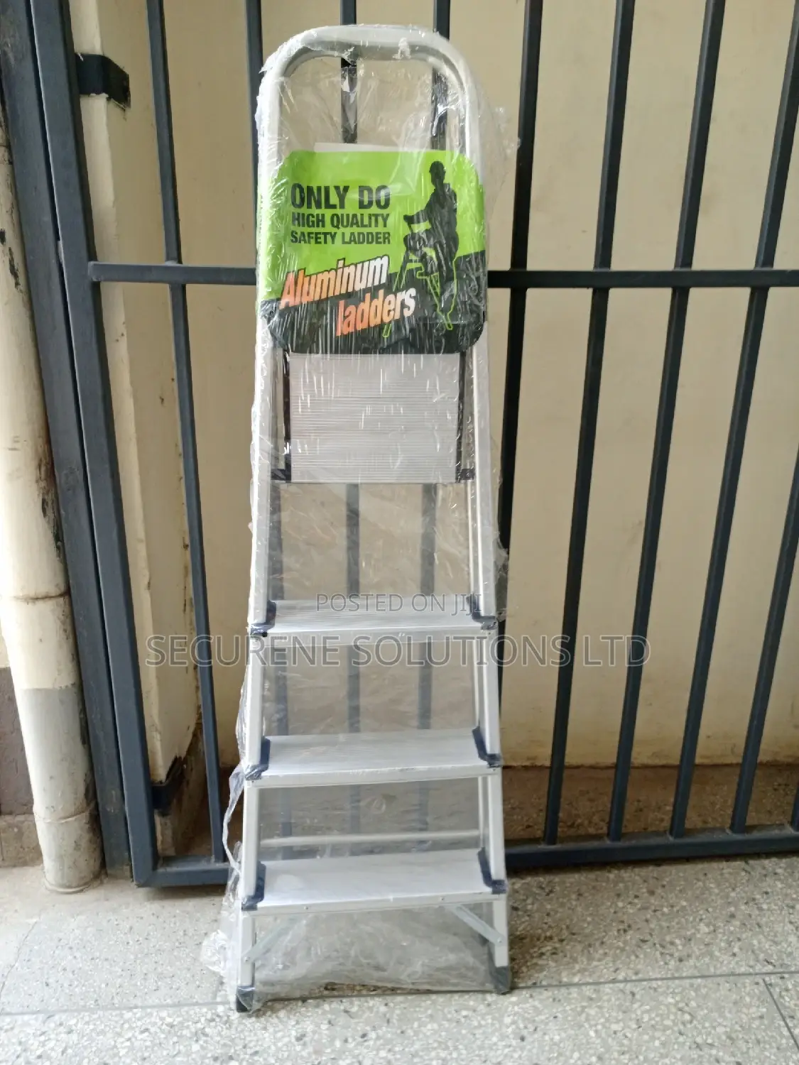 Aluminum 4 Steps House Hold Kitchen Ladder