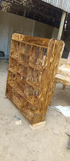 Burned Effects Shoe Rack