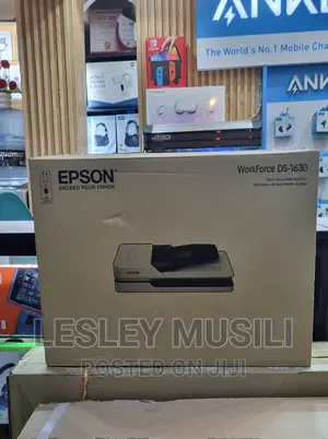 Epson Workforce DS-1630 Flatbed Color Document Scanner -