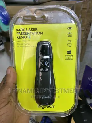 Logitech R400 Wireless Presentation Remote, 2.4 Ghz,