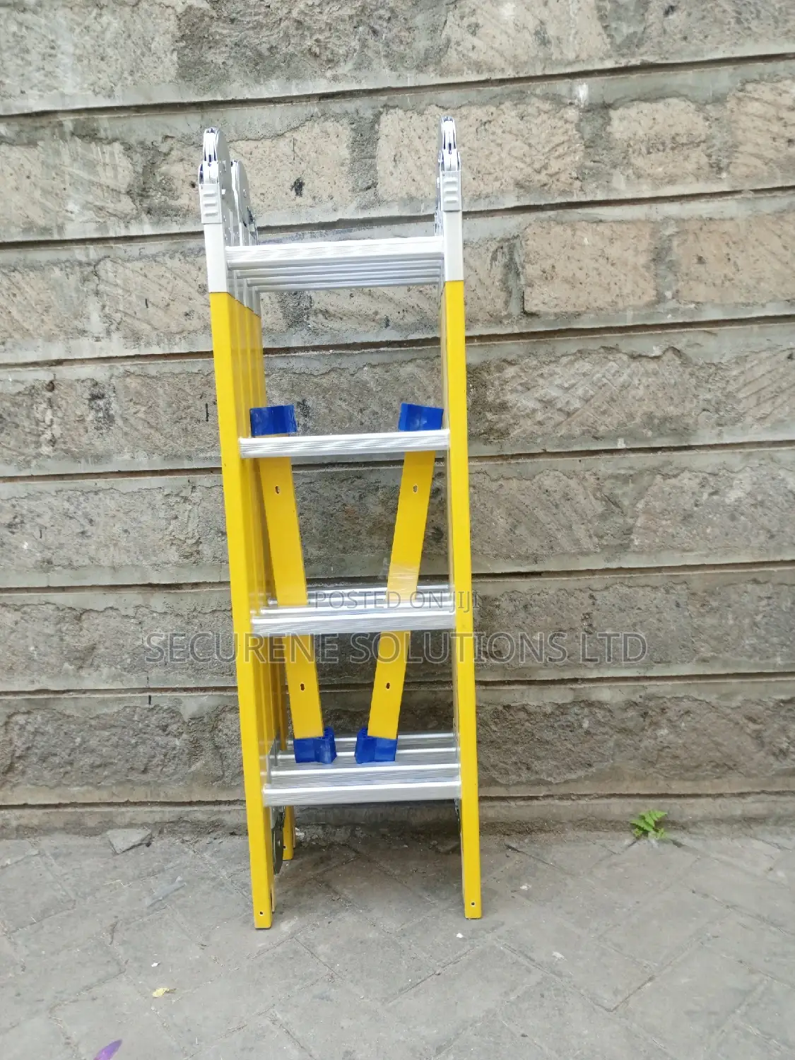 Fibreglass Multipurpose Folding Ladder 16ft/4.7mtrs/4*4