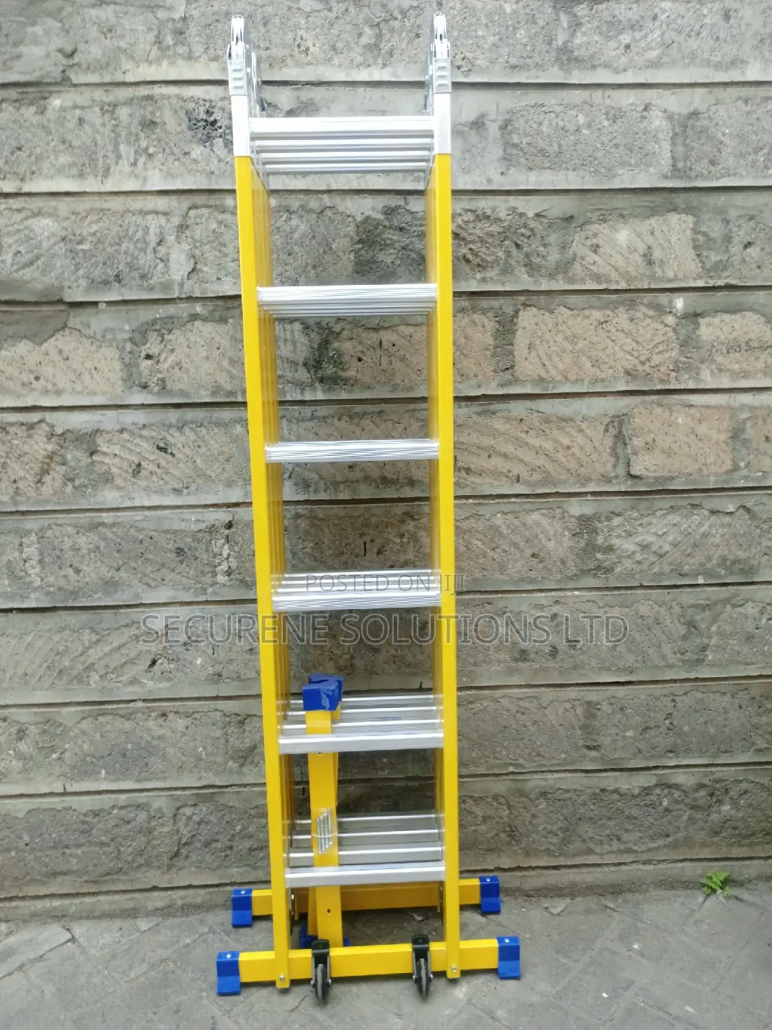 Fibreglass Multipurpose Folding Ladder 24ft/7mtrs/4*6