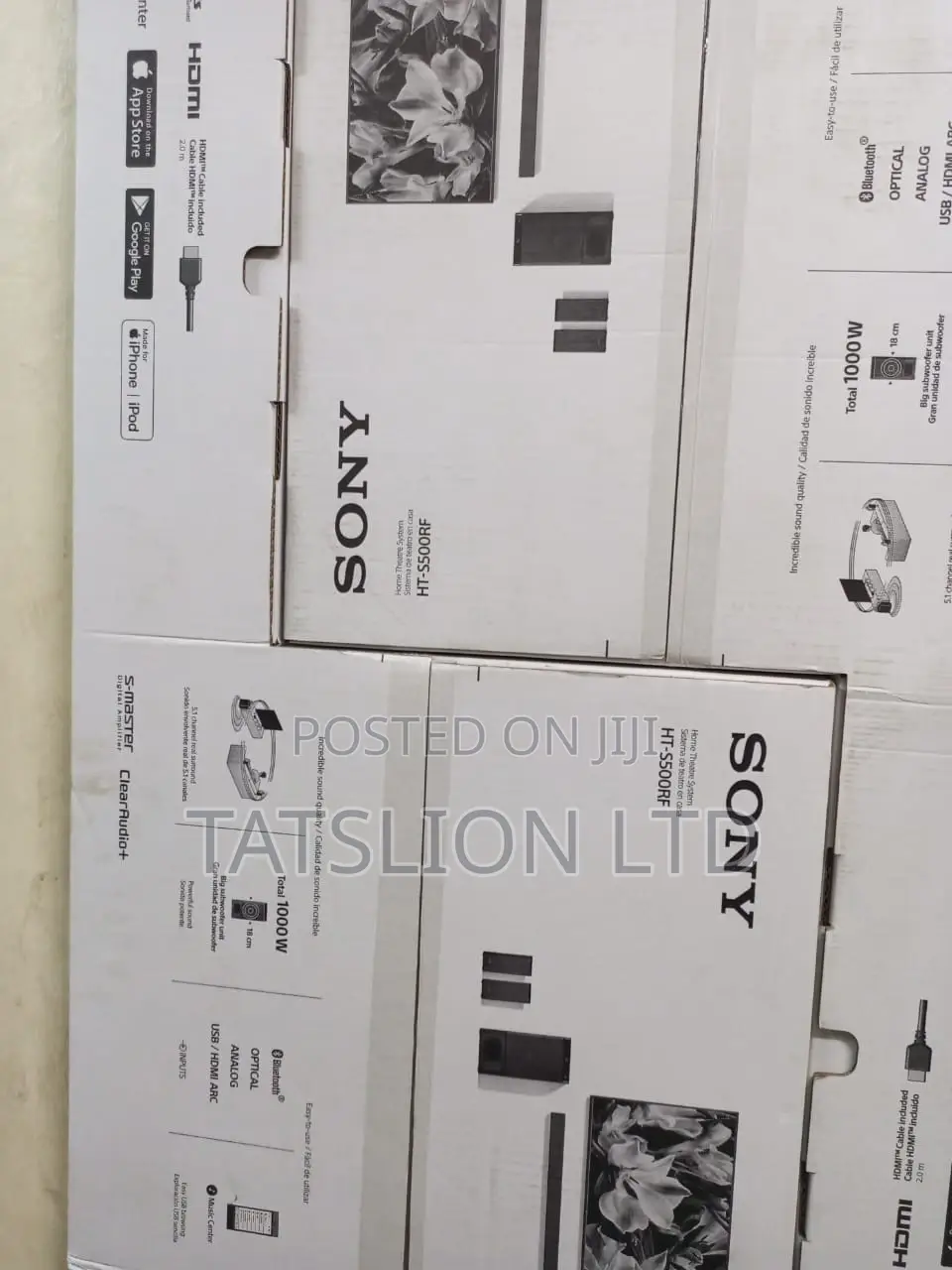 Ht-S500rf Sony 1000watts Sound Bar