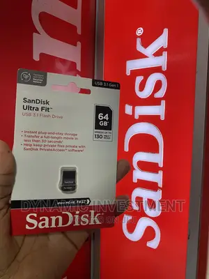 Sandisk 64 Gb Ultra Fit Usb 3.1 Flash Drive/Disk