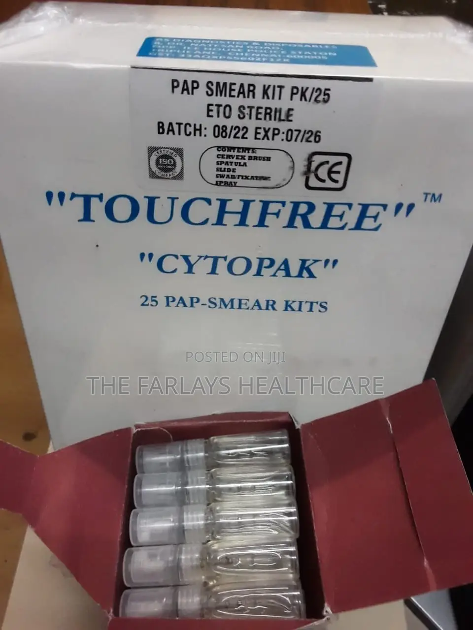 Pap Smear Kits.