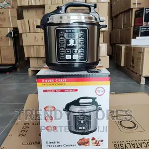 6 Litre Silver Crest Electric Pressure Cooker