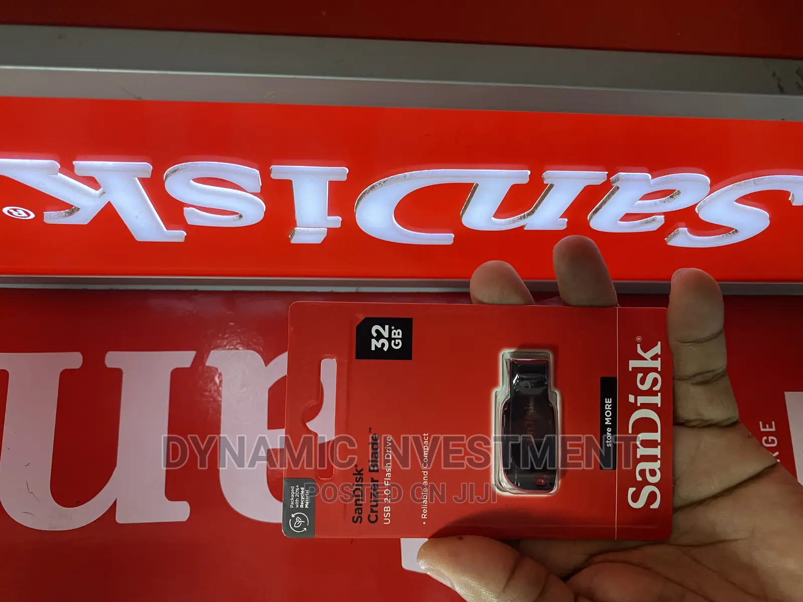 Original Sandisk Cruzer Blade Usb Flash Disk/Disk – 32gb