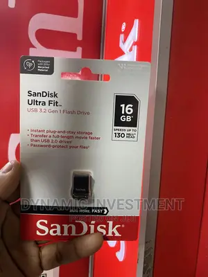 Sandisk Ultra Fit Usb 3.2 Flash Drive/Disk 16 Gb
