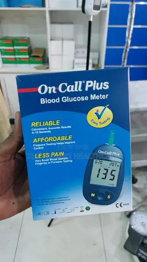 On Call Plus Glucometer Machine.