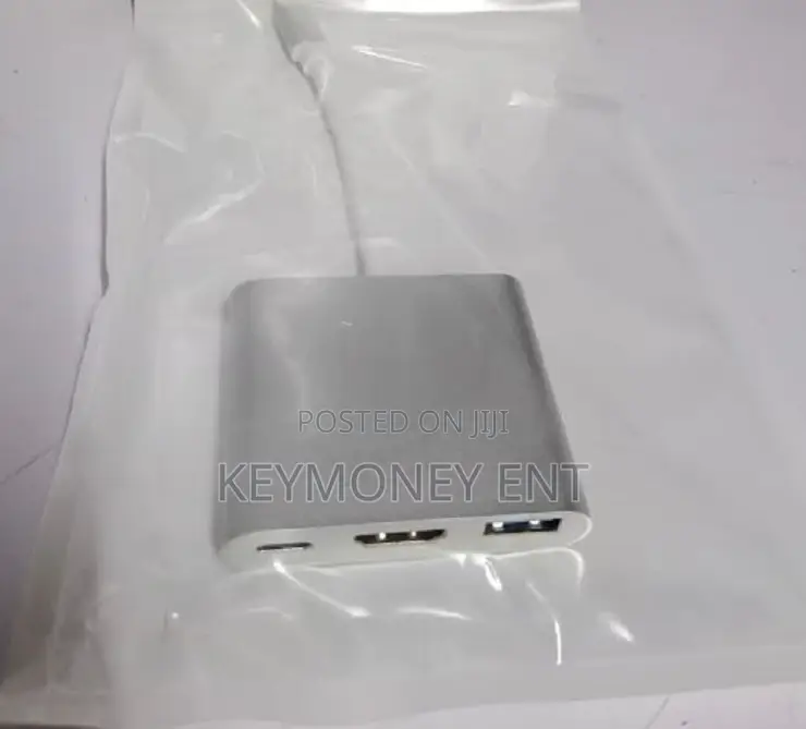 3 in 1 Type C Hub for Macbook to HDMI, USB