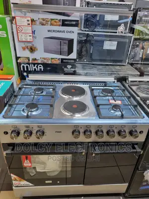 Mika Standing Cooker 60x90cm (Air Fry+Conv) Rotisserie