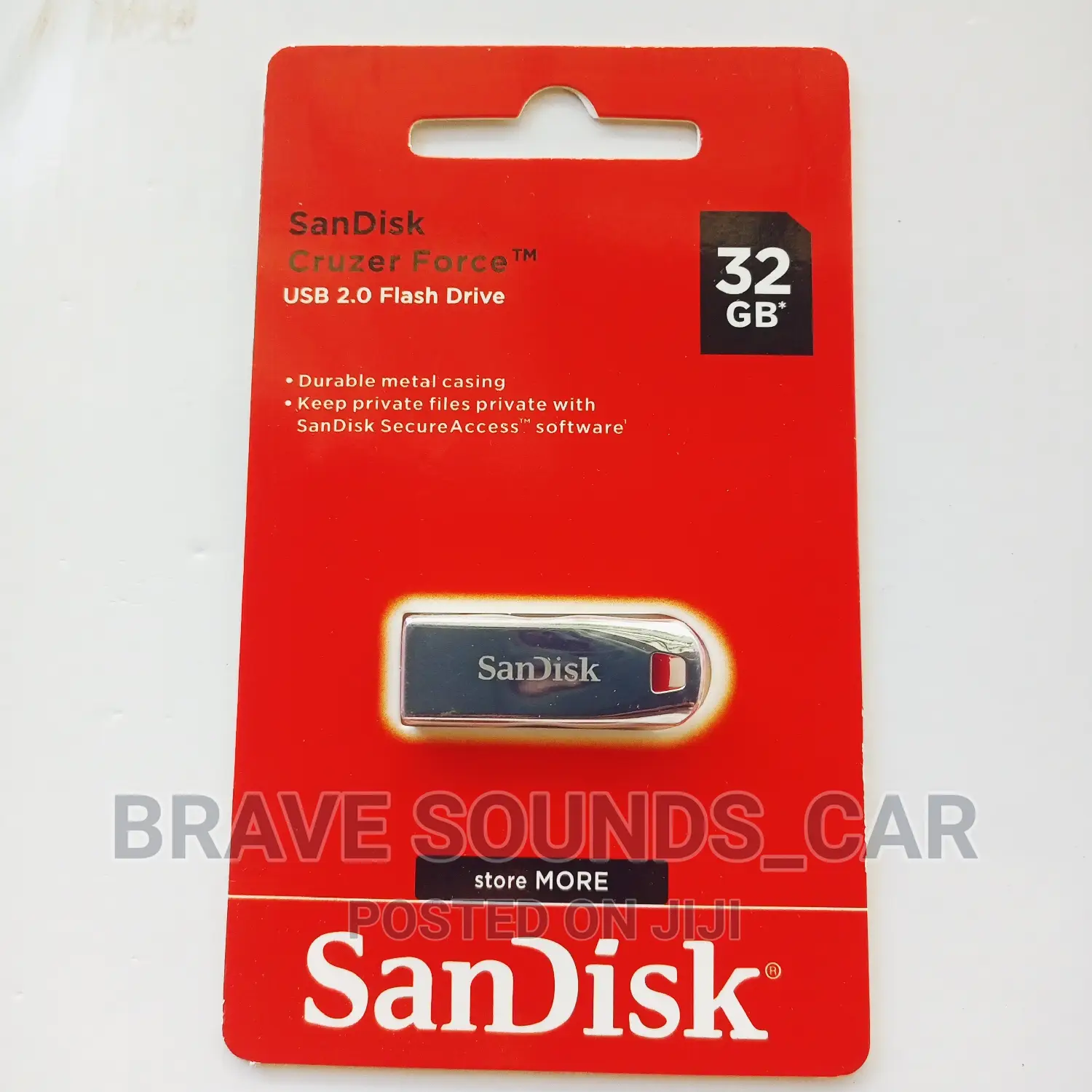 32gb Sandisk Cruser Forceflashdisk (Metal Casing)