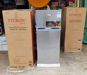 *Refrigerator* Vitron 128l Double Door Refrigerator-Fridge