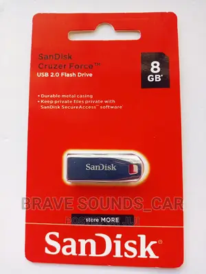 8gb Sandisk Cruser Forceflashdisk Metal Casing