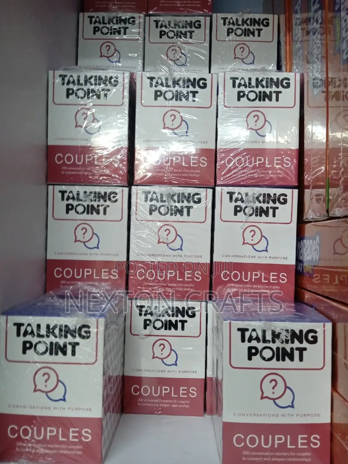Talking Points Couples Card Game