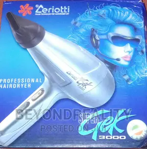 Zeriotti Professional Adv. Hair Dryer.(Made in Italy)