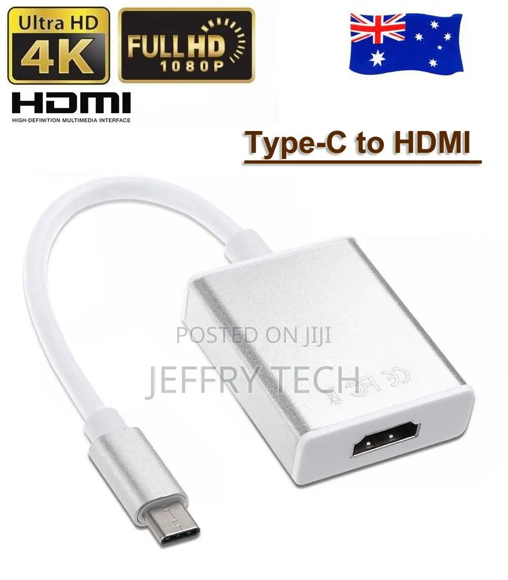 Type-C to HDMI Adapter Audio Video HD for Lenovo Idealpad
