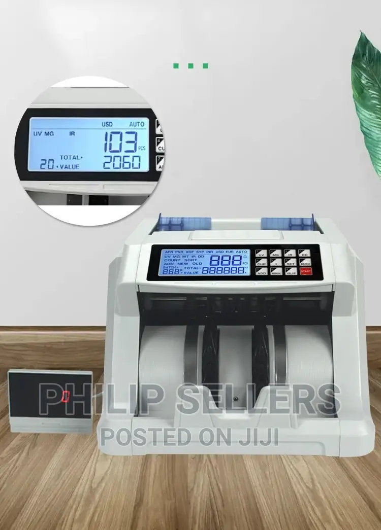 New Money Couter Automatic Half-Note Detection.