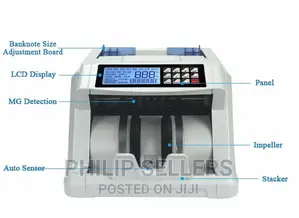New Money Couter Automatic Half-Note Detection.