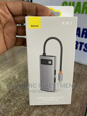 Baseus USB C Hub 4 in 1 Adapter With HDMI Type C Devices