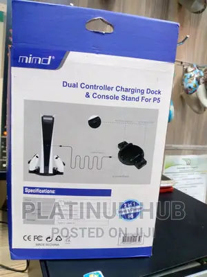 Mind Charging Dock and Console Stand for Ps5