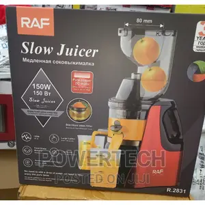Raf Compact Slow Juicer Juice Extractor - 150w
