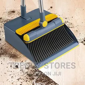 Long Broom Scoop Folding Dustpan Set
