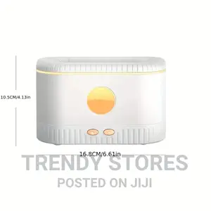 Ultrasonic Air Humidifier With Simulation Flame Lighting