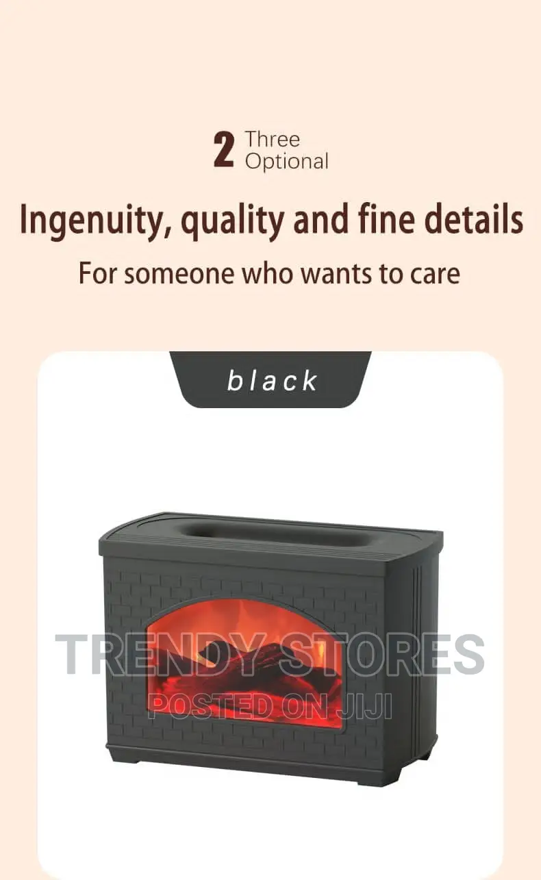 High Quality 3D Fireplace Aromatherapy Diffuser