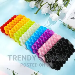 Reusable Honeycomb Silicone Icecube Mould*