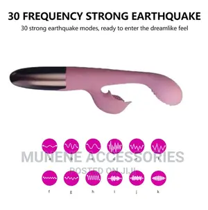 Rebecca Female Silicone Rabbit Vibrator Sex Toy Dildo Gspot