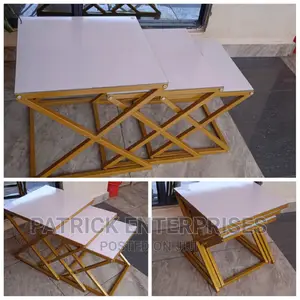 Imported Morden Nesting Coffee Tables Top Glass