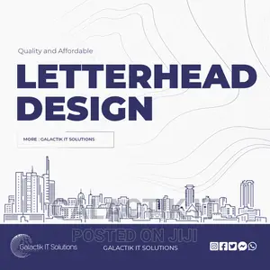 Letterhead Design In Nairobi, Kenya - A Level Design