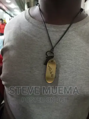 Leather Necklace.