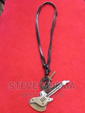 Leather Necklace.