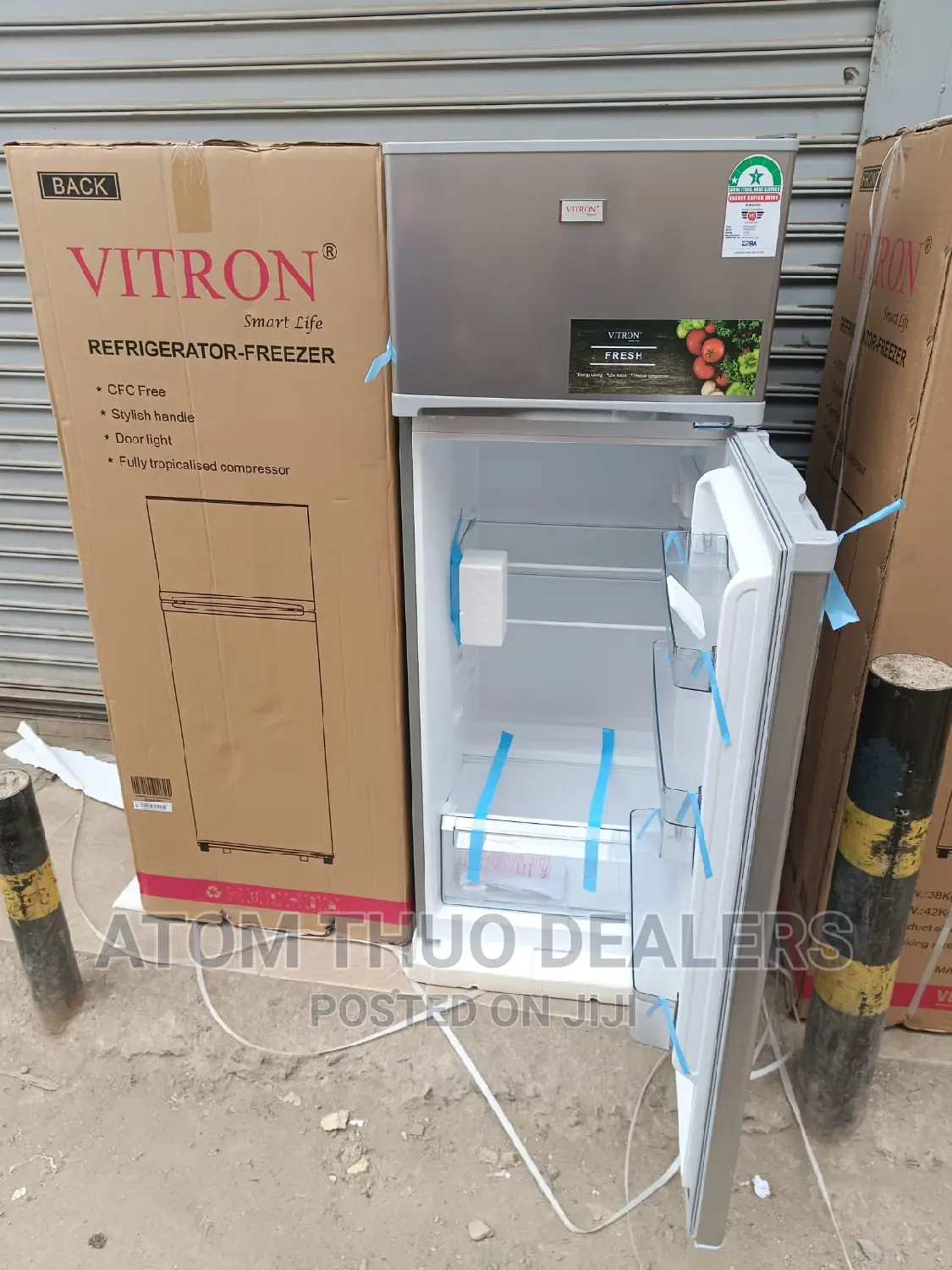 Vitron Top Freezer 208 Lt Double Door , ,.